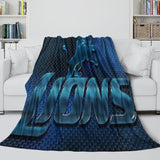 Carica l'immagine nel visualizzatore Galleria, Detroit Lions Blanket Flannel Fleece Throw Kids Room Decoration