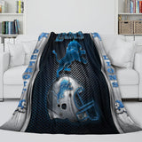 Carica l'immagine nel visualizzatore Galleria, Detroit Lions Blanket Flannel Fleece Throw Kids Room Decoration
