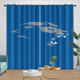 Charger l'image dans la visionneuse de la galerie, Detroit Lions Curtains Blackout Window Drapes Kids Room Decoration