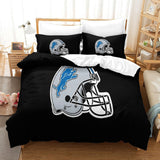 Load image into Gallery viewer, Detroit Lions Duvet Cover Kids Room Bedding Set Without Filler