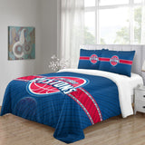Carica l&#39;immagine nel visualizzatore Galleria, Detroit Pistons Bedding Set Duvet Cover Without Filler