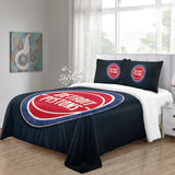 Carica l&#39;immagine nel visualizzatore Galleria, Detroit Pistons Bedding Set Duvet Cover Without Filler
