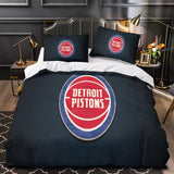 Carica l&#39;immagine nel visualizzatore Galleria, Detroit Pistons Bedding Set Duvet Cover Without Filler