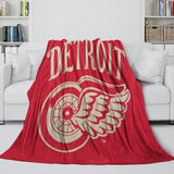 Load image into Gallery viewer, Detroit Red Wings Blanket Flannel Throw Kids Room Decoration