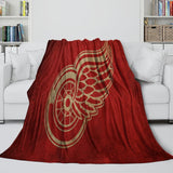 Load image into Gallery viewer, Detroit Red Wings Blanket Flannel Throw Kids Room Decoration