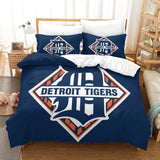 Laden Sie das Bild in den Galerie-Viewer, Detroit Tigers Bedding Set Quilt Cover Without Filler