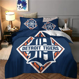 Laden Sie das Bild in den Galerie-Viewer, Detroit Tigers Bedding Set Quilt Cover Without Filler