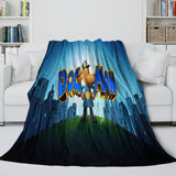 Load image into Gallery viewer, Dog Man Blanket Flannel Throw Room Decoration