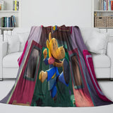 Load image into Gallery viewer, Dog Man Blanket Flannel Throw Room Decoration