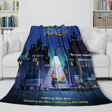 Load image into Gallery viewer, Dog Man Blanket Flannel Throw Room Decoration