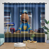 Charger l'image dans la visionneuse de la galerie, Dog Man Curtains Blackout Window Drapes Room Decoration