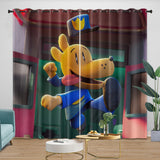 Charger l'image dans la visionneuse de la galerie, Dog Man Curtains Blackout Window Drapes Room Decoration