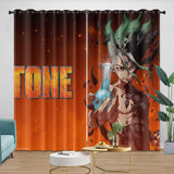 Load image into Gallery viewer, Dr Stone Hd Anime Curtains Blackout Window Drapes
