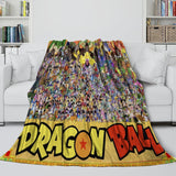 Carica l'immagine nel visualizzatore Galleria, Dragon Ball Blanket Flannel Throw Kids Room Decoration