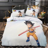 Laden Sie das Bild in den Galerie-Viewer, Dragon Ball DAIMA Duvet Cover Bedding Set Without Filler