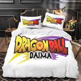 Laden Sie das Bild in den Galerie-Viewer, Dragon Ball DAIMA Duvet Cover Bedding Set Without Filler