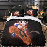 Laden Sie das Bild in den Galerie-Viewer, Dragon Ball Duvet Cover Kids Room Bedding Set Without Filler