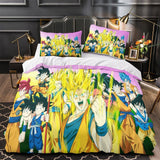 Laden Sie das Bild in den Galerie-Viewer, Dragon Ball Duvet Cover Pattern Bedding Set Without Filler