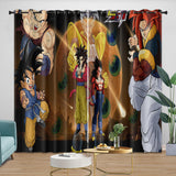 Charger l&#39;image dans la visionneuse de la galerie, Dragon Ball GT Curtains Blackout Window Drapes Room Decoration