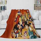 Load image into Gallery viewer, Dragon Ball KAI Blanket Flannel Throw Room Decoration
