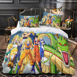Laden Sie das Bild in den Galerie-Viewer, Dragon Ball KAI Duvet Cover Kids Room Bedding Set Without Filler