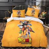 Laden Sie das Bild in den Galerie-Viewer, Dragon Ball Super Duvet Cover Bedding Set Without Filler