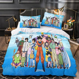 Laden Sie das Bild in den Galerie-Viewer, Dragon Ball Super Duvet Cover Bedding Set Without Filler