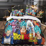 Laden Sie das Bild in den Galerie-Viewer, Dragon Ball Super Duvet Cover Bedding Set Without Filler