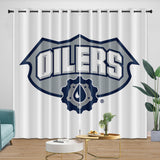 Load image into Gallery viewer, Edmonton Oilers Curtains Blackout Window Drapes Room Decoration