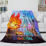 Charger l&#39;image dans la visionneuse de la galerie, Elemental Blanket Flannel Fleece Throw Room Decoration
