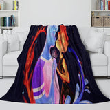 Charger l&#39;image dans la visionneuse de la galerie, Elemental Blanket Flannel Fleece Throw Room Decoration