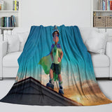 Laden Sie das Bild in den Galerie-Viewer, Elio Pattern Blanket Flannel Throw Room Decoration