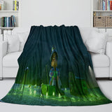 Laden Sie das Bild in den Galerie-Viewer, Elio Pattern Blanket Flannel Throw Room Decoration