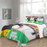 Load image into Gallery viewer, Erling Haaland Bedding Set Pattern Quilt Duvet Cover