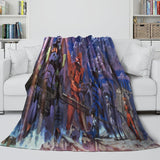 Load image into Gallery viewer, Evangelion Blanket Flannel Fleece Throw Room Decoration