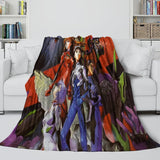 Load image into Gallery viewer, Evangelion Blanket Flannel Fleece Throw Room Decoration