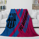 Charger l'image dans la visionneuse de la galerie, FC Barcelona Blanket Flannel Fleece Room Decoration