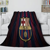 Charger l'image dans la visionneuse de la galerie, FC Barcelona Blanket Flannel Fleece Room Decoration