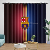 Carica l'immagine nel visualizzatore Galleria, FC Barcelona Curtains Blackout Window Drapes Kids Room Decoration