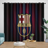 Carica l'immagine nel visualizzatore Galleria, FC Barcelona Curtains Blackout Window Drapes Kids Room Decoration