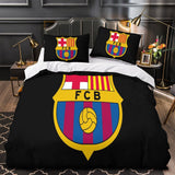 Charger l'image dans la visionneuse de la galerie, FC Barcelona Duvet Cover Kids Bedding Set Without Filler