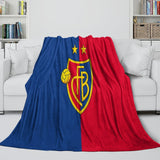 Laden Sie das Bild in den Galerie-Viewer, FC Basel Blanket Flannel Fleece Room Decoration
