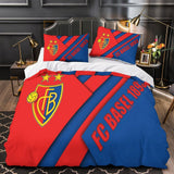 Laden Sie das Bild in den Galerie-Viewer, FC Basel Duvet Cover Kids Bedding Set Without Filler
