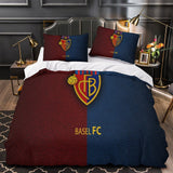 Laden Sie das Bild in den Galerie-Viewer, FC Basel Duvet Cover Kids Bedding Set Without Filler