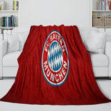 Carica l'immagine nel visualizzatore Galleria, FC Bayern Munich Blanket Flannel Fleece Room Decoration