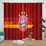Load image into Gallery viewer, FC Bayern Munich Curtains Blackout Window Drapes Kids Room Decoration