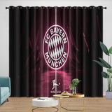 Load image into Gallery viewer, FC Bayern Munich Curtains Blackout Window Drapes Kids Room Decoration
