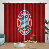Load image into Gallery viewer, FC Bayern Munich Curtains Blackout Window Drapes Kids Room Decoration