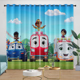 Load image into Gallery viewer, Firebuds Curtains Blackout Window Drapes