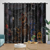 Load image into Gallery viewer, Five Nights at Freddy's 2 Curtains Blackout Window Drapes Room Decoration